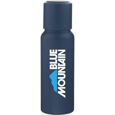 16.9 oz h2go Lodge Water Bottle (Matte Navy)