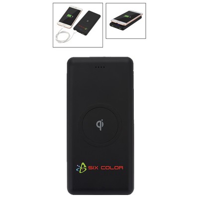 UL Certified Qi Ring Wireless Charger & Power Bank